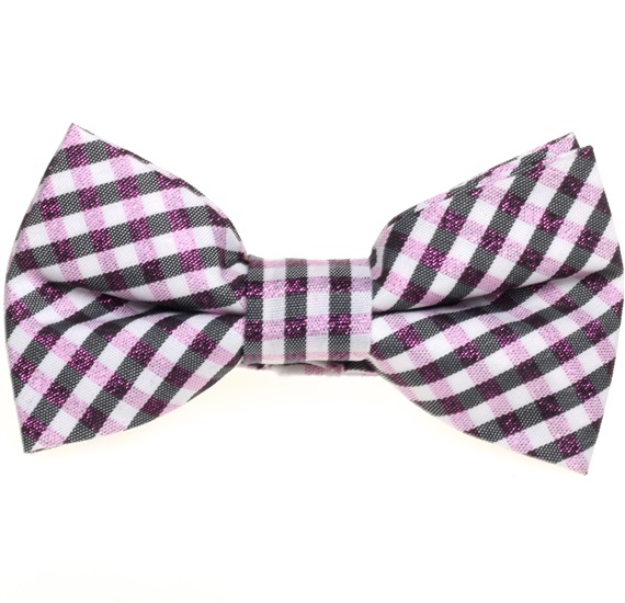 Papillon Bambino Vichy Rosa e Nero