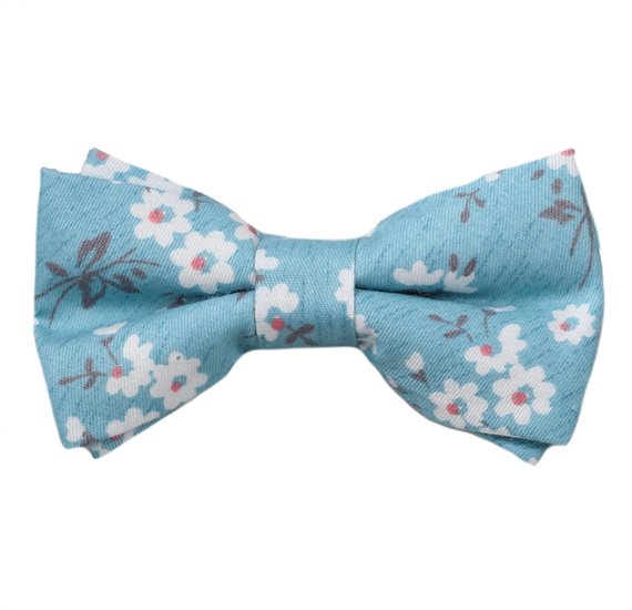 Papillon Bambino Fiori Blu