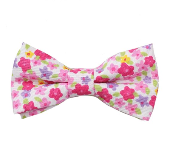 Papillon Bambino Fiori Rosa