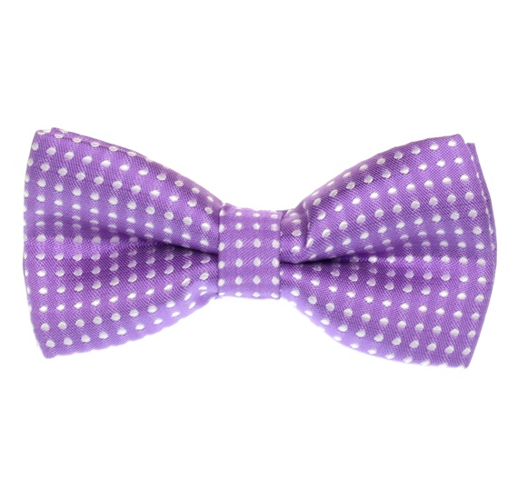 Papillon Bambino Viola a Pois