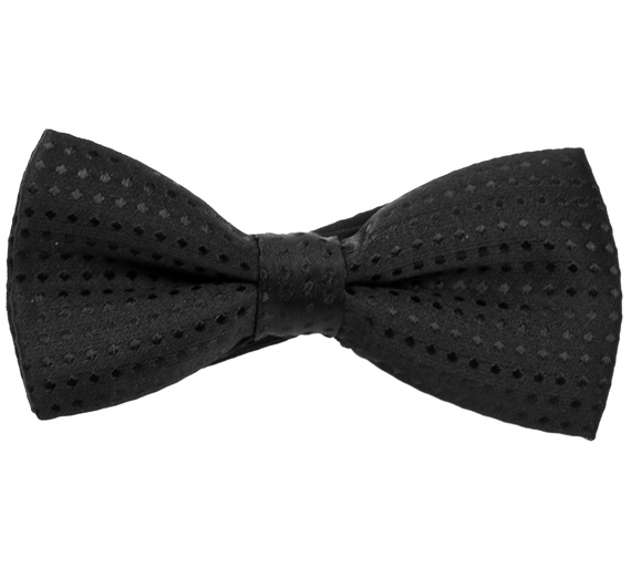 Papillon Bambino Nero a Pois