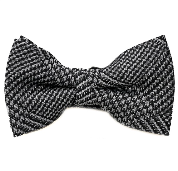 Papillon Bambino Principe di Galles Grigio e Nero