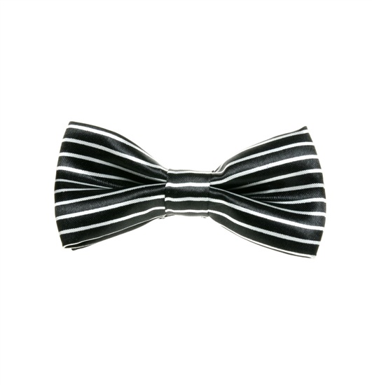 Papillon Bambino Righe Bianche e Nere