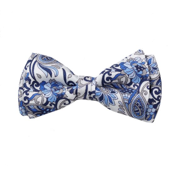 Papillon Bambino in Seta Paisley e Fiori