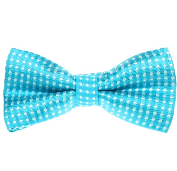 Papillon Bambino Turchese a Pois