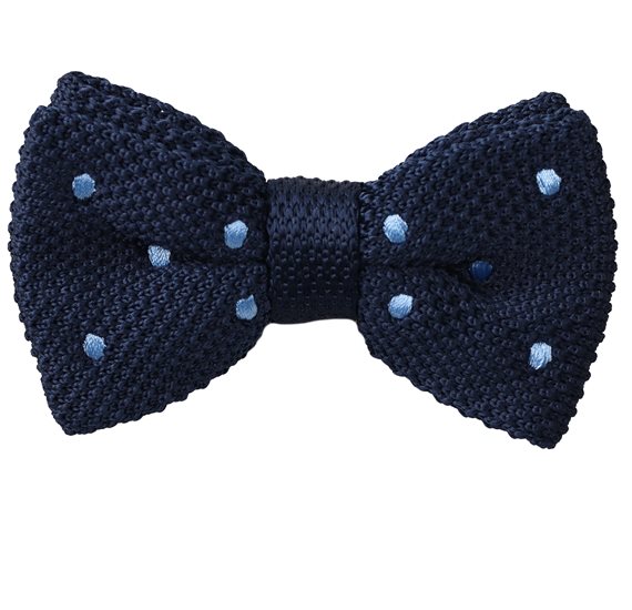 Papillon a Pois Blu a Punteggi Celesti