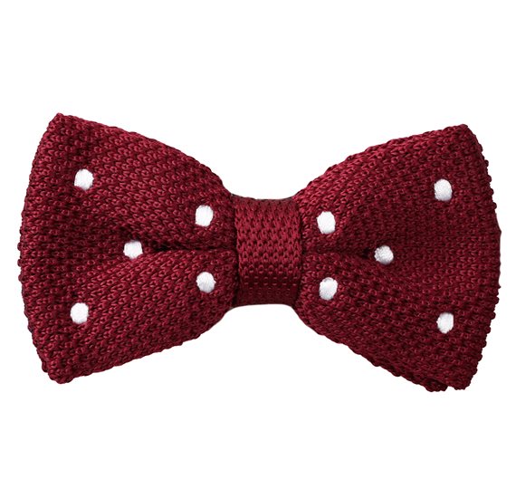 Papillon Bordeaux a Pois