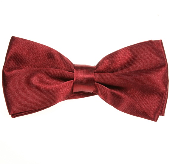 Papillon in Raso Granato