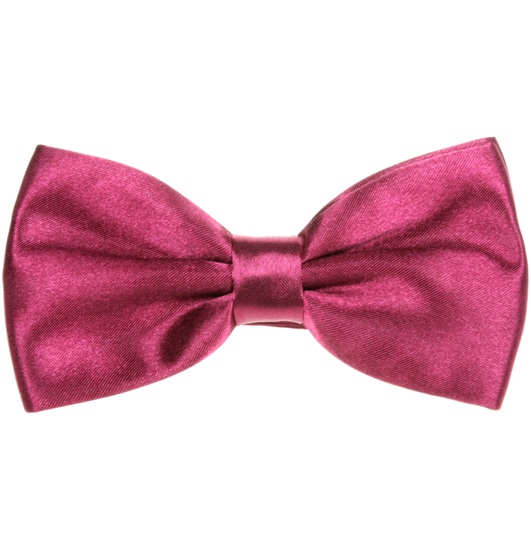 Papillon in Raso Magenta