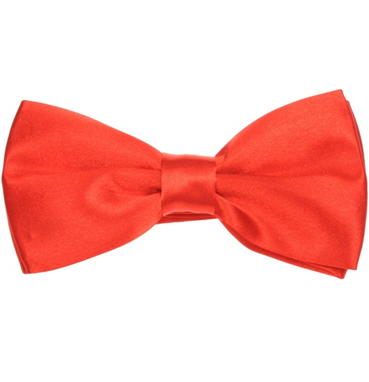 Papillon in Raso Rosso
