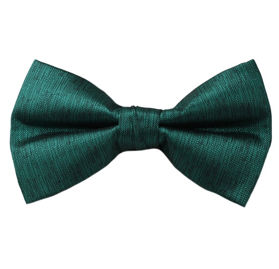 Papillon in Raso Verde Smeraldo