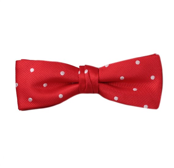 Papillon Rosso a Pois Bianchi