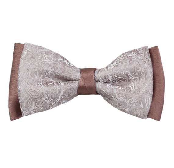 Papillon in Cashmere Visone Bianco