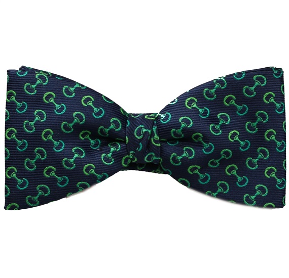 Papillon e Fazzoletto Blu con Staffa Equitazione