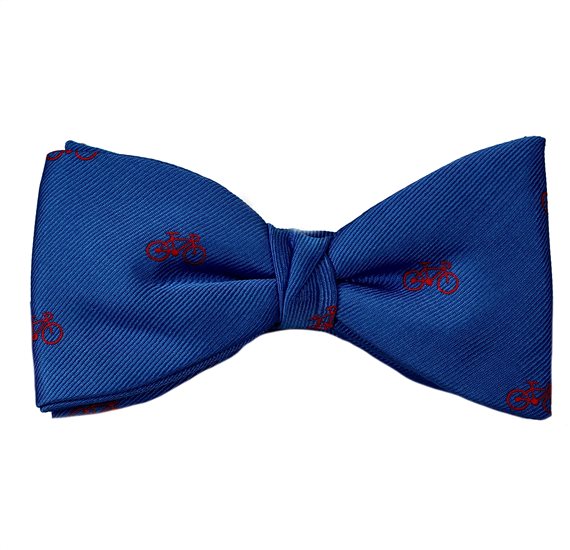 Papillon e Fazzoletto Blu Biciclette