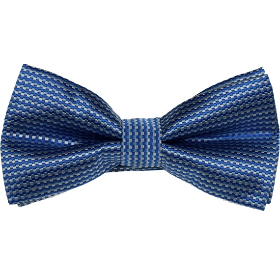 Papillon e Fazzoletto Blu a Quadretti