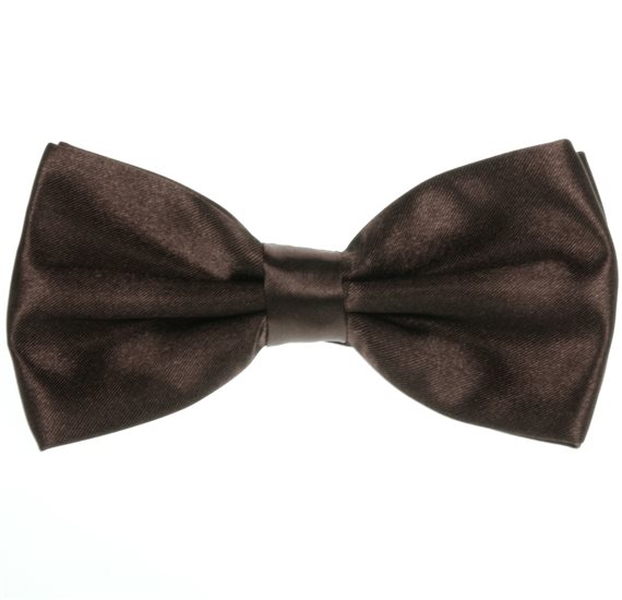 Papillon e Fazzoletto Marrone Scuro