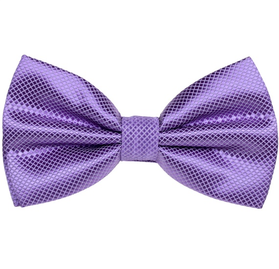 Papillon e Fazzoletto in Raso Viola