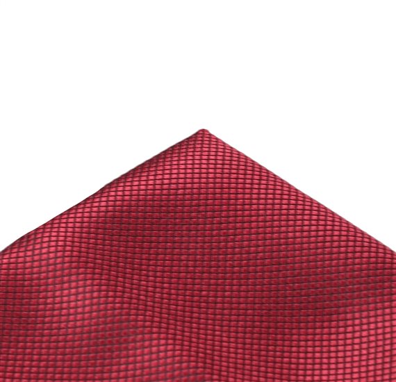 Fazzoletto Taschino Nido d'Ape Bordeaux