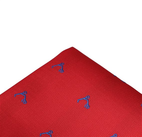 Fazzoletto Taschino Rosso Monopattini