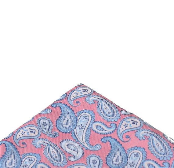 Fazzoletto da Taschino Rosa con Cashmere
