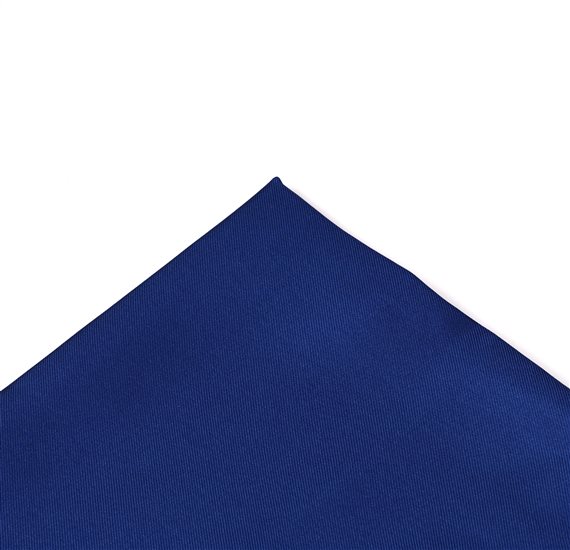Fazzoletto da Taschino in Seta Blu Inchiostro