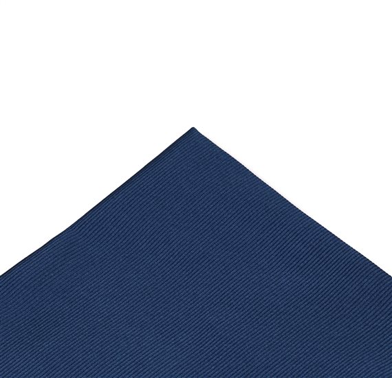 Fazzoletto Taschino in Seta Jacquard Blu