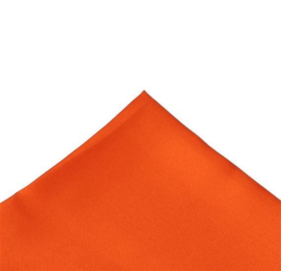 Fazzoletto da Taschino in Seta Arancione