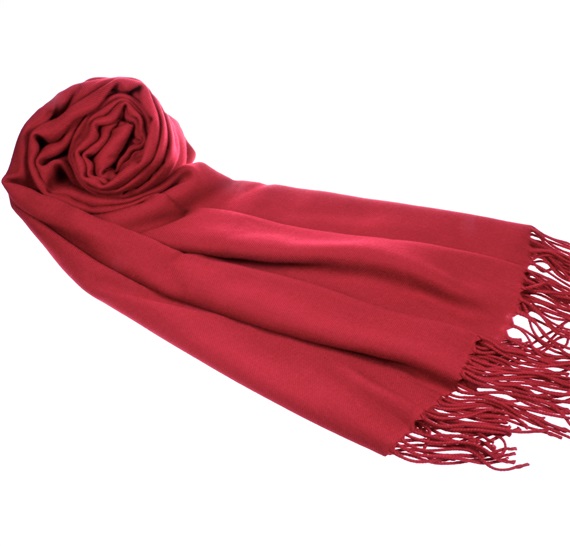 Pashmina Uomo Granato Scuro