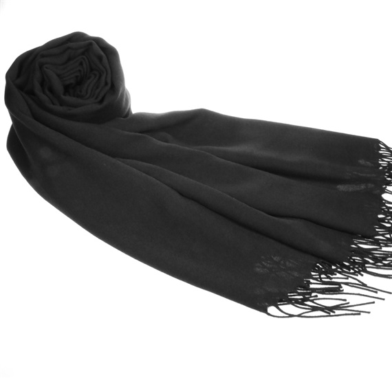 Pashmina Uomo Nera