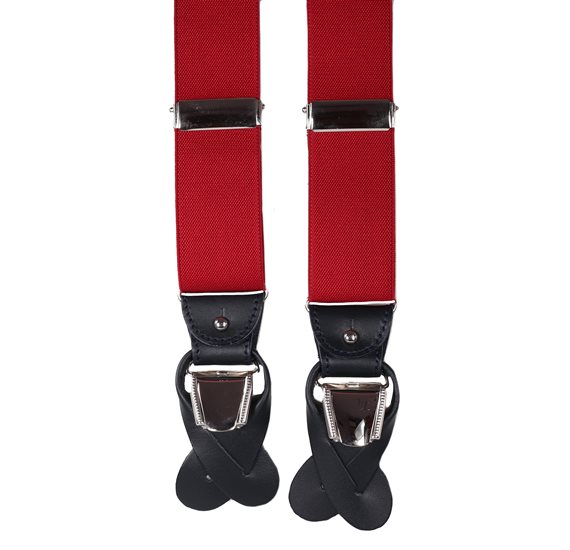 Bretella Doppio Uso Rosso Scuro