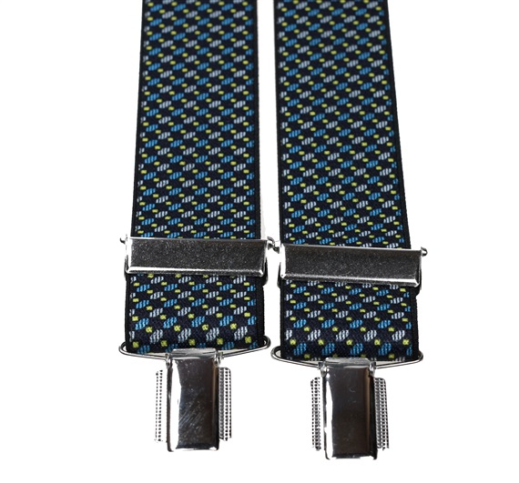 Bretella Elastica Disegno Blu