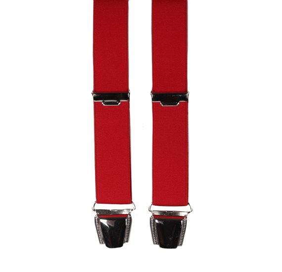 Bretella Elastica Stretta Rossa Italiana