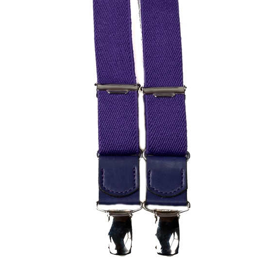 Bretella Elastica Bambino Viola Pelle