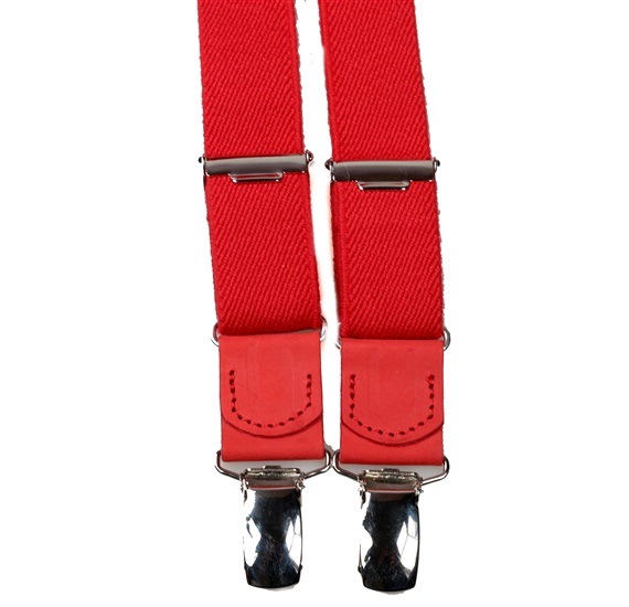 Bretella Elastica Bambino Rosso Pelle