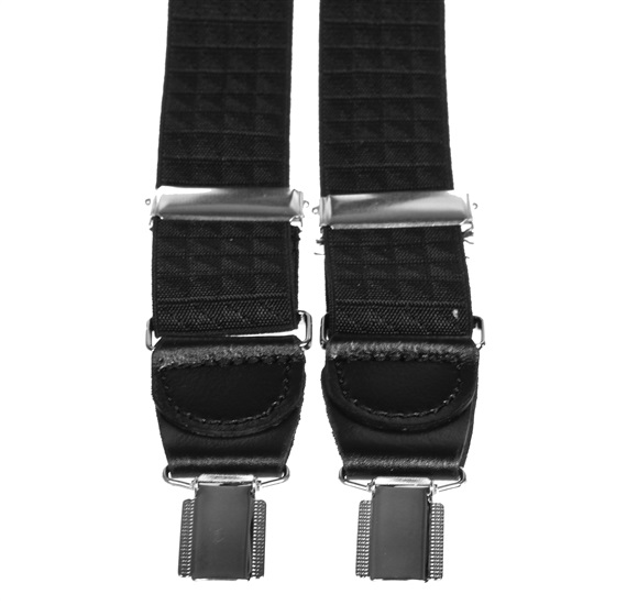 Bretella Elastica Pelle Triangoli Neri