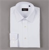 Camicia Kent Galileo Bianca Vestibilità Attillata