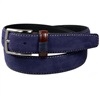 Cintura Cadetto in Camoscio Blu Inchiostro
