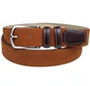 Cintura in Camoscio Marrone Cammello