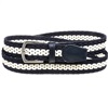 Cintura Elastica Bambino Blu Marino e Avorio