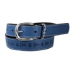 Cintura Bambino Blu Pelle Marinaio