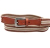 Cintura Elastica Bambino a Righe Marrone