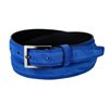 Cintura Bambino Scamosciato Blu