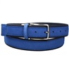 Cintura in camoscio blu