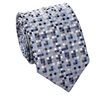 Cravatta Blu Design Geometrico