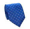 Cravatta Blu Francia Cashmere Rosa