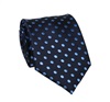 Cravatta Blu Scuro a Pois Blu