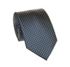 Cravatta Blu Scuro con Pois Gialli