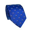 Cravatta Blu con Biciclette Rosse