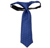 Cravatta Bambino Blu Pois Bianchi